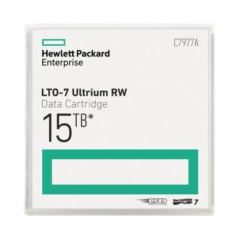 HP LTO-7 Ultrium 15 TB RW Datenwagen C7977A (889894157720) (1/4)