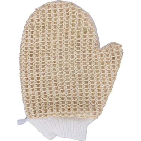 Gant de gommage doux pour le corps, gant exfoliant homme femme, nettoyage profond et élimination des peaux mortes sous la douche. (1/5)