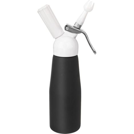 Sifón de nata montada negro 680 ml