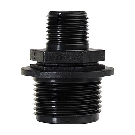 SPIDO - Raccord plastique droit à visser réduction pompe - MM 26/34-15/21