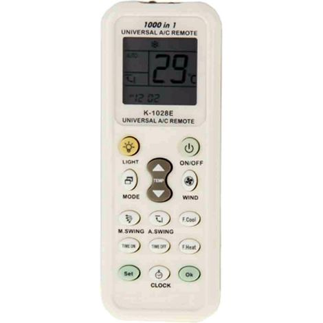 Trade Shop - Mando A Distancia Universal Aire Acondicionado Aire Acondicionado K-1028e - (1/5)