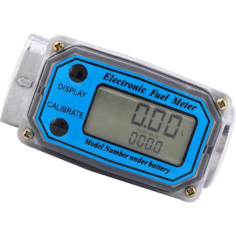 Digitaler Mini-Turbinendurchflussmesser für Dieselkraftstoff, 10–200 l, 1" NPT (1/5)