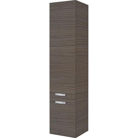 Armoire haute Séries MAB 2 portes Chêne Thea Charnières à gauche 350x1585x370 mm
