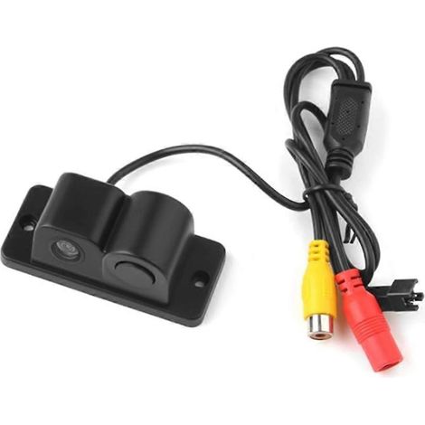 Cámara de visión trasera para coche 2 en 1, resistente al agua, HD, con amplio ángulo de visión y sensor de aparcamiento por radar integrado. (1/5)
