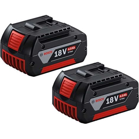 Batterie Bosch 18V Nere Pack da 2 Performanti (1/2)