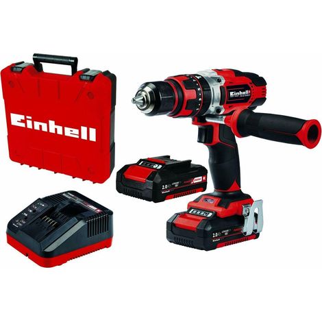 Einhell TE-CD 18/48 Li-i Trapano a percussione 18 V con due batterie