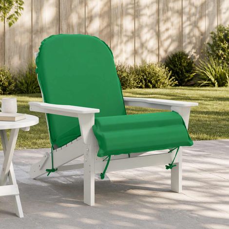 vidaXL Coussin de transat ensoleillé GEMERT 100 % polyester Vert (1/5)