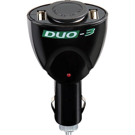 Duo-3, presa corrente con USB, 12/24V (1/5)