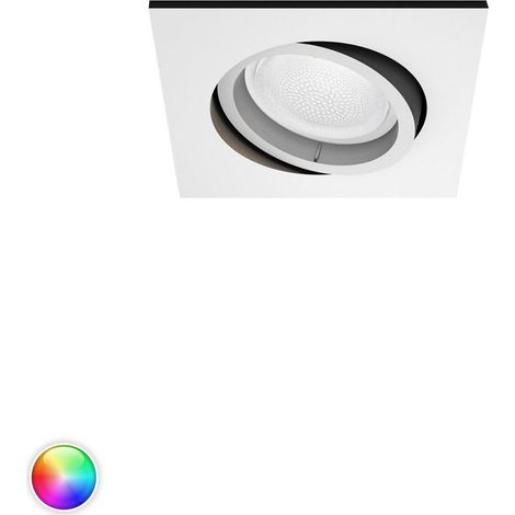 Downlight Cuadrado LED White Color 6W Hue Centura Blanco (1/2)