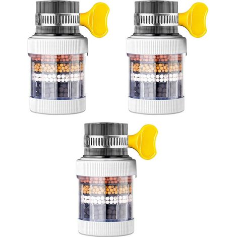 Leitungswasserfilter – 8 x 3 cm – TPR und Mineralien – Haushaltsgebrauch – 3 Stück (1/5)