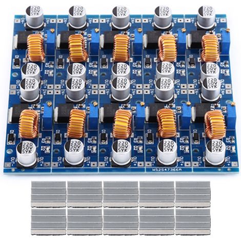 10PCS 5A XL4015 DC-DC Step Down Adjustable Power Supply Module Lithium Charger (1/5)
