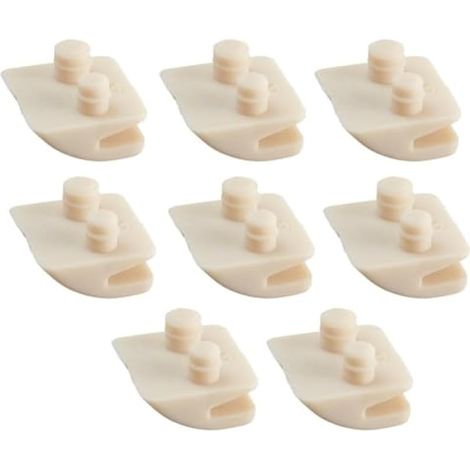 Kit de 8 sabots pour aspirateur de piscine Hayward Santoprene (1/5)