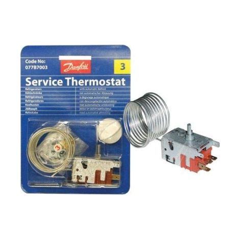 Termostato danfoss nº3 077b7003 para frigorífico electrolux de 2 puertas