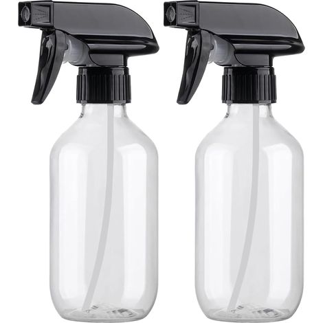 Flacon Pulvérisateur  Lot de 2 Bouteilles à pour Liquides,Vaporisateur Multifonctionnel avec Accessoires pour les Cheveux le Jardin le Studio la Maison la Cuisine Parfum et Usage