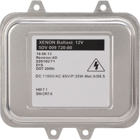 Jeffergarden Ballast de phare au xénon HID D1s, unité de commande ECU 5DV00972000 12V de remplacement pour séries 5 6 7