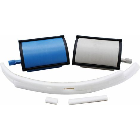 Kit de réparation de volet de chauffage de climatisation, Kit de réparation de volet de chauffage de climatisation à deux zones avec éponge 6480E3 adapté pour 407 2004-2016 (1/4)