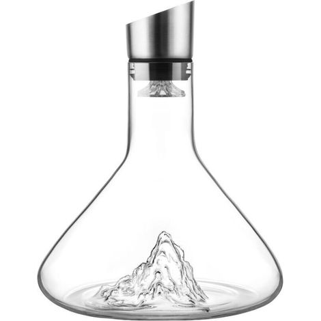 Decanteur de vin rouge, vin rouge, fondateur du decanteur à ventilation intégrée, filtre 1200ml (1/5)