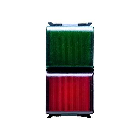 Spia Doppia Di Segnalazione Rossa/Verde ( GEWISS cod. GW30616 )