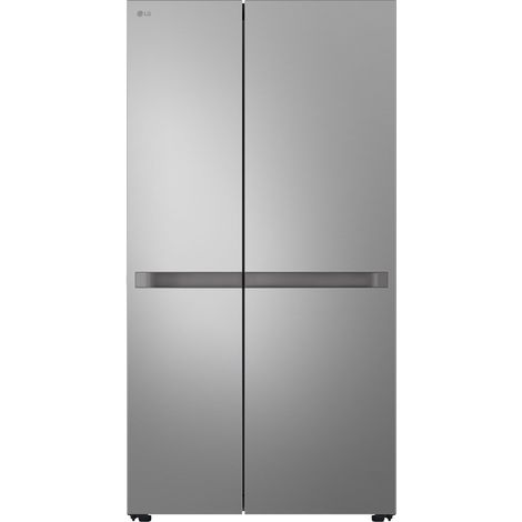 LG GSBC40PYPE Frigorifero Side-by-Side, Classe E, 664L, Porte piatte, Linear Cooling, Smart Diagnosis, Prime Silver (1/5)