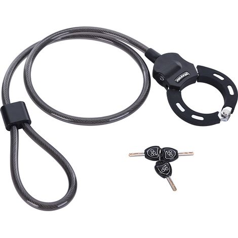 Lucchetto per monopattino elettrico, lucchetto per bici elettrica, lucchetto per monopattino elettrico, lucchetto per bici da 0,95 m, lucchetto a manette per monopattino, accessori per monopattino ele
