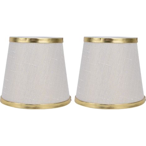de 2 abat jour en tissu de style européen pour lustre ou (1/2)