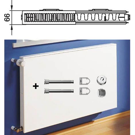 Kermi Therm-x2 Plan Kompaktheizkörper Typ 12 605x805mm PK0120608 (1/4)