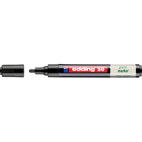 Edding 50 EcoLine 4-50-001 Marqueur peinture noir 2 mm, 3 mm (1/5)
