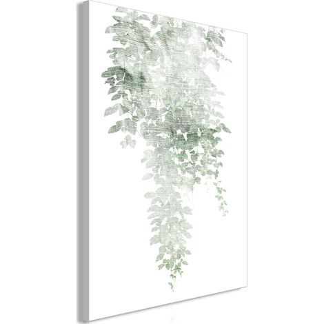 Peinture - Cascade de verdure (1 partie) verticale (1/3)