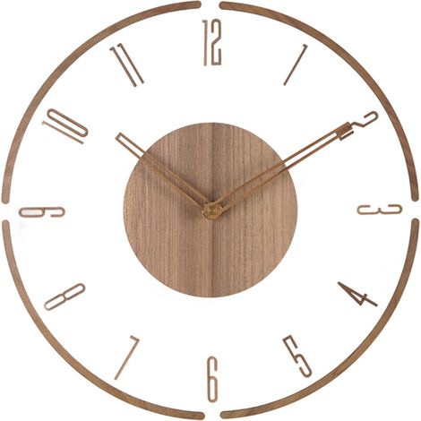 Horloge Murale Design "Tasse de Café" - Grande Taille pour Décoration de Maison, Bureau, Cuisine, Salle de Classe - Mouvement Classique