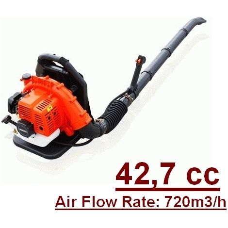 Soffiatore a scoppio 42,7cc a spalla/zaino