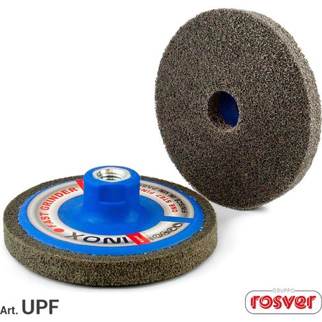 ROSVER UPF DISCO DISCHI ONE STEP PER FINITURA Ø115 FORO M14 PER INOX (1/5)