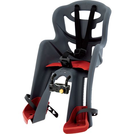 Seggiolino Anteriore Bicicletta per Bambini 15 kg Nero (1/2)