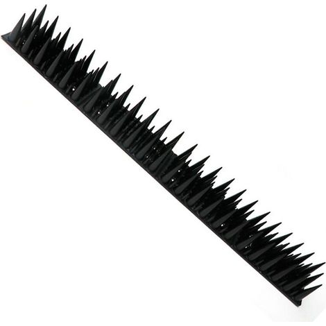 VURAHOME - Pic Anti Pigeon, 4.8 Mètres Anti Pigeon Balcon Plastique, Repulsif Pigeon Pic Anti Chat, Pic Anti Oiseaux pour Effrayer Pigeons, Corbeaux, Moineaux, Chats, Protection du Jardin (12 Pièces N (1/5)