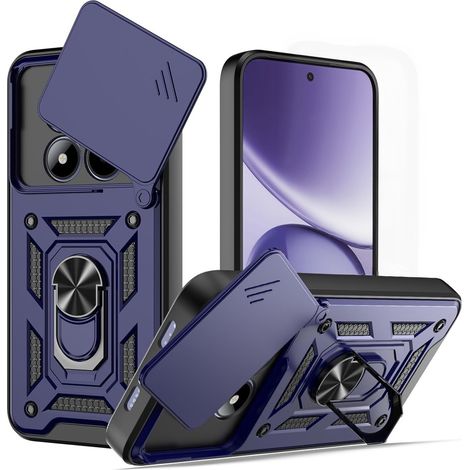 Custodia rinforzata per Xiaomi Redmi Note 15 Pro 4G, CamShield Slide, blu (1/5)
