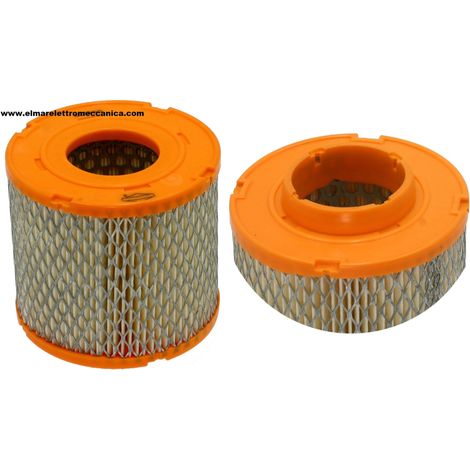 BRIGGS & STRATTON Filtro aria Vanguard bicilindrici orizzontali 16 e 18 HP 305400 356400. Misure 107x51x96/106 mm 310243