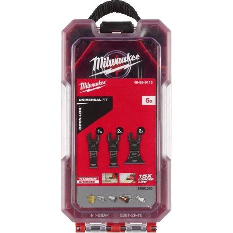 Schneidwerkzeug Milwaukee OL schwarz 5 Klingen