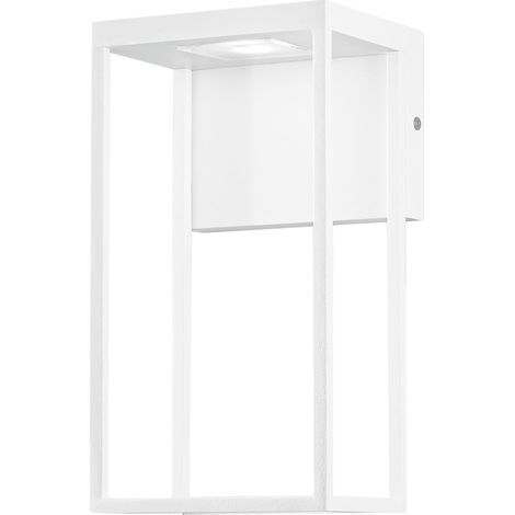 Applique LED da esterno GRIS bianca 12W con luce calda o naturale (1/2)