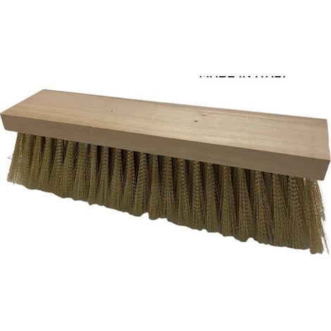 Spazzola di Ricambio in Legno e Ottone per Forno a Legna – 27x6,5x2 cm – Rettangolare
