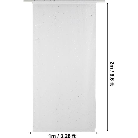 Rideaux en tulle pour fenêtres, portes et chambres à coucher, salons, cafés (1/5)