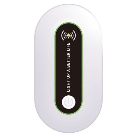 Wirtschaftliches Ultraschall-Mückenabwehrmittel, frequenzmodulierte Schädlingsbekämpfung, geringer Verbrauch, ungiftige Lösung für kleine Räume, kostengünstige Alternative zu Einwegsprays (1/5)