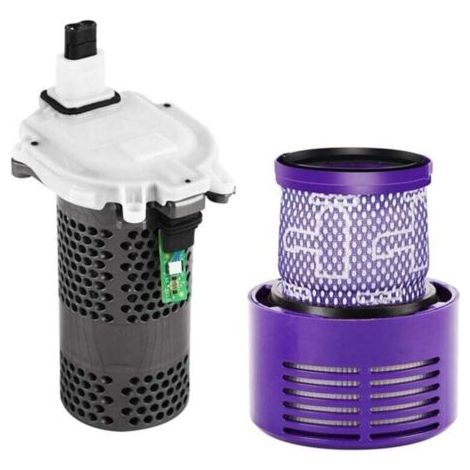 Scheda madre del motore dell'aspirapolvere con filtro, compatibile con i modelli V10 e SV12, ricambi per motori elettrici.