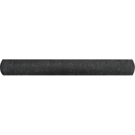Maison Exclusive - Filet brise-vue Noir 1,2x50 m PEHD 195 g/m²
