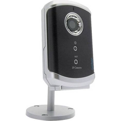 Caméra de Videosurveillance Intérieur connecté IP Leds IR Nocturne Réseau PoE Svea Avidsen 123117 (1/2)