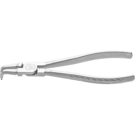 Hazet Sicherungsring-Zange, Spitzen 90° abgewinkelt (Form D), 180 mm lang, Art.Nr. 1846B-2
