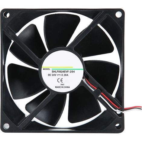 Ventilateur Double Roulement 9cm 24V 0.28A 3800tr/min pour Automates Industriels et Variateurs (1/5)