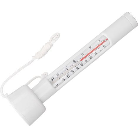 Floating pool thermometer, waterproof, 0-50°C, for measuring water temperature in swimming pools, spas, jacuzzis and aquariums - AquaForge (1/5)