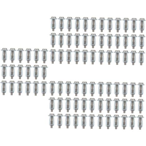 SOLUSTRE Lot de 100 écrous d'expansion pour une installation (1/5)