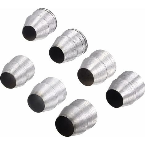 Rond Acier Poignée Coins Ensemble pour Hache/Griffe Marteau/Traîneau Marteau/Hache Poignée Coin 7 pièces (1/5)
