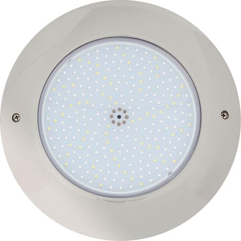 Ledkia – Spot LED piscine submersible 12V DC IP68 20W – Inox RGBW – Économie d'énergie – Installation facile sans niche (1/5)