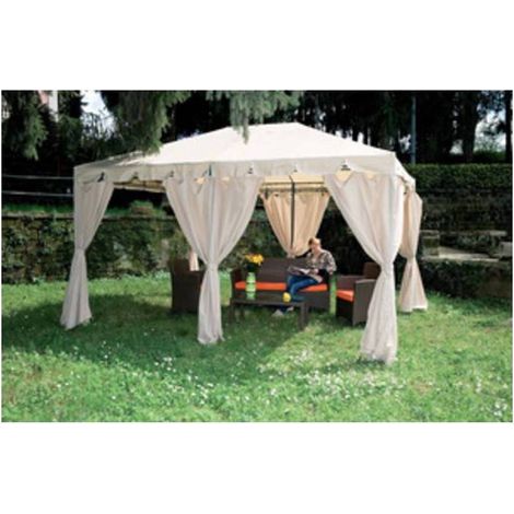 GAZEBO IN ACCIAIO 3X4M ARMONIA